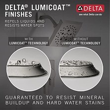 Mabeyn Tek Sprey Raincan Duş Başlığı, Fırçalanmış Nikel Duş Başlığı, Yağmur Duş Başlığı, Kare Duş Başlığı, Metal Duş Başlığı, 2.5 Gpm Akış Hızı, Lumicoat Paslanmaz 52159-SS-PR25