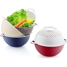 Mabeyn Smartware Çift Katlı Süzgeç Lacivert