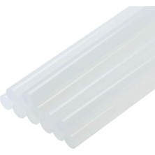 Mabeyn 7mm - 30CM, Ince, Şeffaf Silikon, 10 Adet,