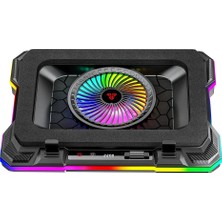 Fantech NC22 Rgb 7 Kademeli Yükseklik Ayarı Notebook Soğutucu Stand