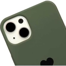 Mabeyn 15 Plus Kalp Süet Içi Kadife Silikon Kılıf