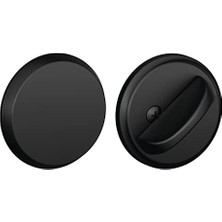 Mabeyn B81622 Standart Anahtarsız Tek Taraflı Sürgü, En Yüksek Konut Güvenliği, Tek Parmak Dönüşü, Mat Siyah