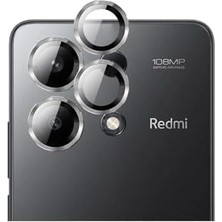 Mabeyn 13 Pro 4g Ile Uyumlu Metal Temperli Cam Lens Koruyucu, Gümüş