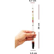 Mabeyn AC2001005RD 0980-1150 Hidrometre, Siyah