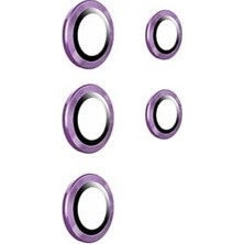 Mabeyn Galaxy S23 Ultra Ile Uyumlu Kamera Lens Koruyucu Cam Filmi, Mor