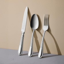 Mabeyn Aryıldız Nature 84 Parça 12 Kişilik Çatal Kaşık Bıçak Takımı Renkli