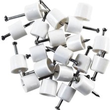 Mabeyn Çivili Raf Pimi Beyaz 100 Adet Beyaz Tek Ebat