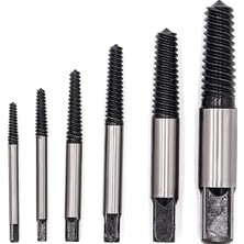 Mabeyn 6'lı Vida Sökme Ucu Seti – Kırık ve Sıkışmış Vida Çıkarıcı, Civata Kılavuz Sökme Aparatı, Matkap Uyumlu Hasarlı Vida Temizleyici, Paslı ve Dönmeyen Vida Sökücü, Taşıma Kutulu