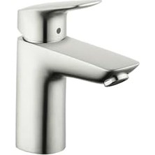 Mabeyn Logis Modern Low Water Saving 1-Handle 1 6-Inch Tall Bathroom Sink In Brushed Nickel, 71100821