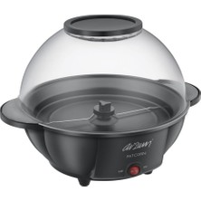 Arzum AR258 Mısır Patlatma Makinesi, 850 W, Plastik, Siyah