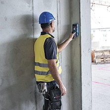 Mabeyn Professional D-Tect 200 C Duvar Tarama Cihazı (Tarama Alanı: 200 Mm, Akım Geçen ve Geçmeyen Kabloların, Metal, Plastik Boruların Bulunması, Usb-C Kablosu, 1 x 12V 2.0AH Akü, Şarj Cihazı, L-Boxx)