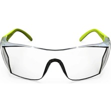 Mabeyn S-400 Standart Koruyucu Gözlük, Şeffaf, Polikarbonat Lens, Anti-Fog Kaplamalı, Ergonomik Yapı, Uv ve Kimyasal Korumalı, Iş Güvenliği Gözlüğü, Hafif ve Sportif Tasarım