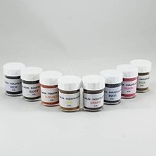 Mabeyn Parti Vitrini Yeşil Renk Jel Mum ve Parafin Toz Boyası 5 gr