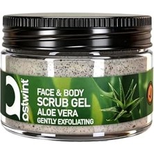 Mabeyn Ostwint Yüz ve Vücut Peeling Scrub Aloe 300 Ml, Cilt Temizleyici, Pürüssüzleştirici, Dolaşımı Hızlandırıcı