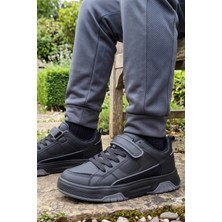 In Step Urban Ranger: Şehir-Okul Kaşifi Cırtlı Siyah Unısex Sneaker