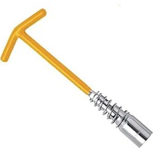 Mabeyn W 2600, Mafsallı Kombine Buji Lokma Anahtarı (16+20,8mm), Gri, Turuncu