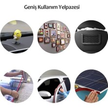 Mabeyn Sna Çift Taraflı Yapışkan Bant, Ekstra Güçlü, Şeffaf,nano Bant, Çıkarılabilir, Iz Bırakmaz, Kaymaz, Tekrar Kullanılabilir, Halı, Mutfak Araba ve Ofis Okul