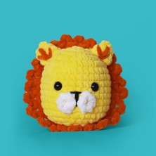 Mabeyn Aslan Amigurumi Tığ Kiti Örgü Seti