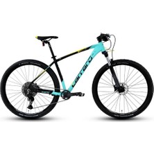 Carraro Bıg 2911 29" Jant 52 cm 11 Vites Turkuaz Siyah Sarı Dağ Bisikleti