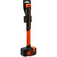 Mabeyn Profesyonel Plastik Kauçuk Tokmak, Turuncu-Siyah, 250 Gram, Ergonomik Saplı