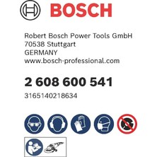 Mabeyn Professional 2608600541 Schleifzubehör SCHRUPPSCH.230 x 6 mm F.ıno x