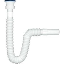 Mabeyn Uzun Körüklü Lavabo Sifonu, Banyo ve Mutfak Için Esnek Drenaj Borusu