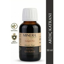 Minera Vital Ardıç Katranı 50 ml (Juniper Tar) Damlalıklı Cam Şişe
