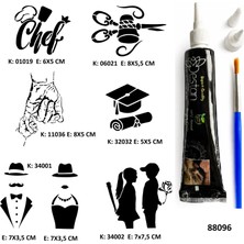 Airbrush Tattoo Sanatsal Modeller Hint Kınasıyla Geçici Dövme Yapma Kiti