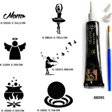 Airbrush Tattoo Hayal Gücü Modelleri Hint Kınasıyla Geçici Dövme Yapma Kiti