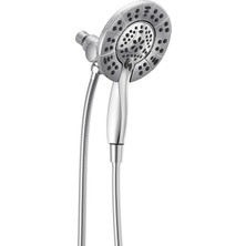 Mabeyn 4-Spray IN2ITION Çift Duş Başlığı, El Spreyi, Krom Duş Başlığı, Hortumlu Duş Başlığı, Duş Başlıkları ve El Duşları, El Duş Başlıkları, Çıkarılabilir Duş Başlığı, Krom 58499