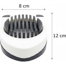 Mabeyn Yumurta Dilimleme Aparatı – Pratik Yumurta Kesici – Paslanmaz Çelik Teller – 8×12 cm – Mutfak Yardımcısı