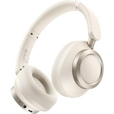 Mabeyn HP-5821 T03 Series Anc Doubly-Fed Bluetooth Kulak Üstü Kulaklık Beyaz