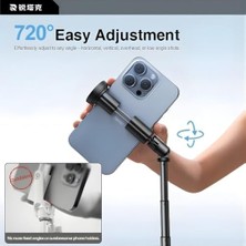 Mabeyn Otomatik Açılan Profesyonel 160CM Selfie Çubuğu +, 425GR, Bluetooth Uzaktan Kumanda, 360° Döner, Akıllı Telefonlar Için Ayarlanabilir, Katlanabilir ve Hafif Seyahat Için | RZP001