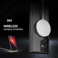 Mabeyn Galaxy S26 Ultra ile Uyumlu Kılıf Kenarı Renkli Arkası Mat Transparan ile Uyumlu Kamera Çıkıntı 2mm Korumalı New Protectıon Kılıf
