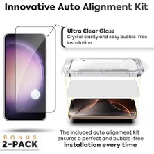 Mabeyn S24 Ultra Uyumlu Ekran Koruyucu - 9h Temperli Cam, Hd Şeffaf, 2’li Paket