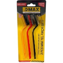 Mabeyn Mini Tel Fırça Seti 3 Parça 7 Inch DMX4087