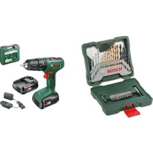 Mabeyn And Easyimpact 18V-40 Akülü Darbeli Matkap & X- 30 Parça Titanyum Karışık Aksesuar Seti