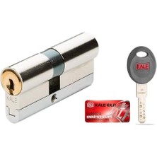 Mabeyn Kilit Tüpten Şifreli Silindir 90MM 35 ve 10 ve 45 Nikel