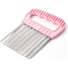 Mabeyn Manuel Patates Dilimleyici Kesici | Parmak Patates Doğrama Aparatı | Soğan Havuç Salatalık Cips Yapma Aparatı | Pratik Mutfak Aksesuarı