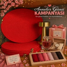 Odea Anneniz Için Özenle Hazırlanmış Özel Kutu Kırmızı