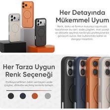 Mabeyn 17 Pro Max Için ile Uyumlu Kılıf Metal Tuşlu Çizilmelere ve Soyulmalara Karşı Dayanıklı Materyal, Konforlu Tutuş Sağlayan Dokulu Kenarlara Sahip Koruyucu (Lacivert, 17 Pro Max)