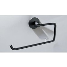 Mabeyn Nero Serisi Paslanmaz Duvara Monte Solo Açık Kağıt Havluluk Siyah