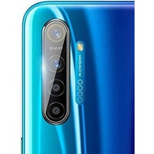 Mabeyn Realme 5 Pro ile Uyumlu Kamera Lens Koruma Camı Renksiz