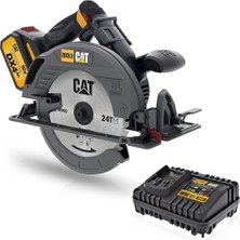 Mabeyn Cat DX53 18VOLT 4.0AH 185MM Kömürsüz Profesyonel Daire Testere