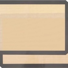 Mabeyn Yenigeldi 2 Adet Gri Renk Silikon Kenar Ortası Cam Elyaf Yanmaz Yapışmaz Pişirme ve Hamur Açma Matı 40 * 30 Cm,gri