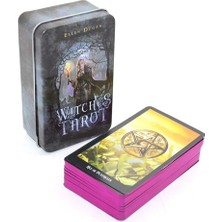 Elwes Metal Kutulu Tarot Kartı