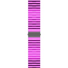 Mabeyn Gt2 42MM Ile Uyumlu Krd, 27 20MM Kordon, Pembe