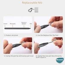 Mabeyn Galaxy 20 Pencil Uçları 5`li Paket Siyah