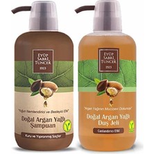 Mabeyn Düvenci Toptan Argan Yağlı Banyo Seti 2' Li Paket Model 145