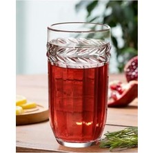 Mabeyn Madame Coco Medeline 4'lü Meşrubat Bardak Seti 350 ml